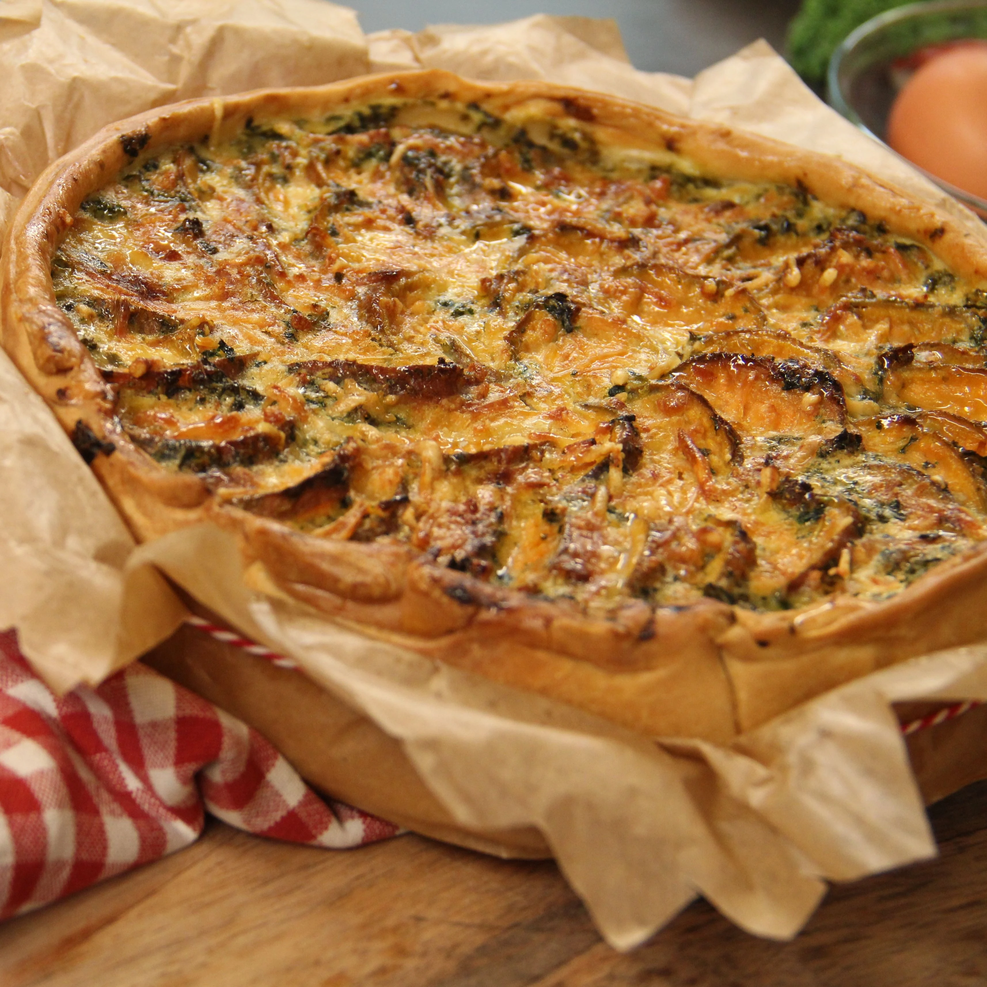 Recept: Hartige taart met boerenkool - Bakken.nl