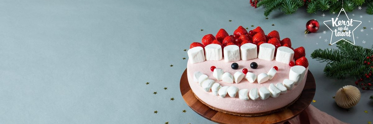 Foto rijstwijn taart Een kersttaart maken | Bakken.nl