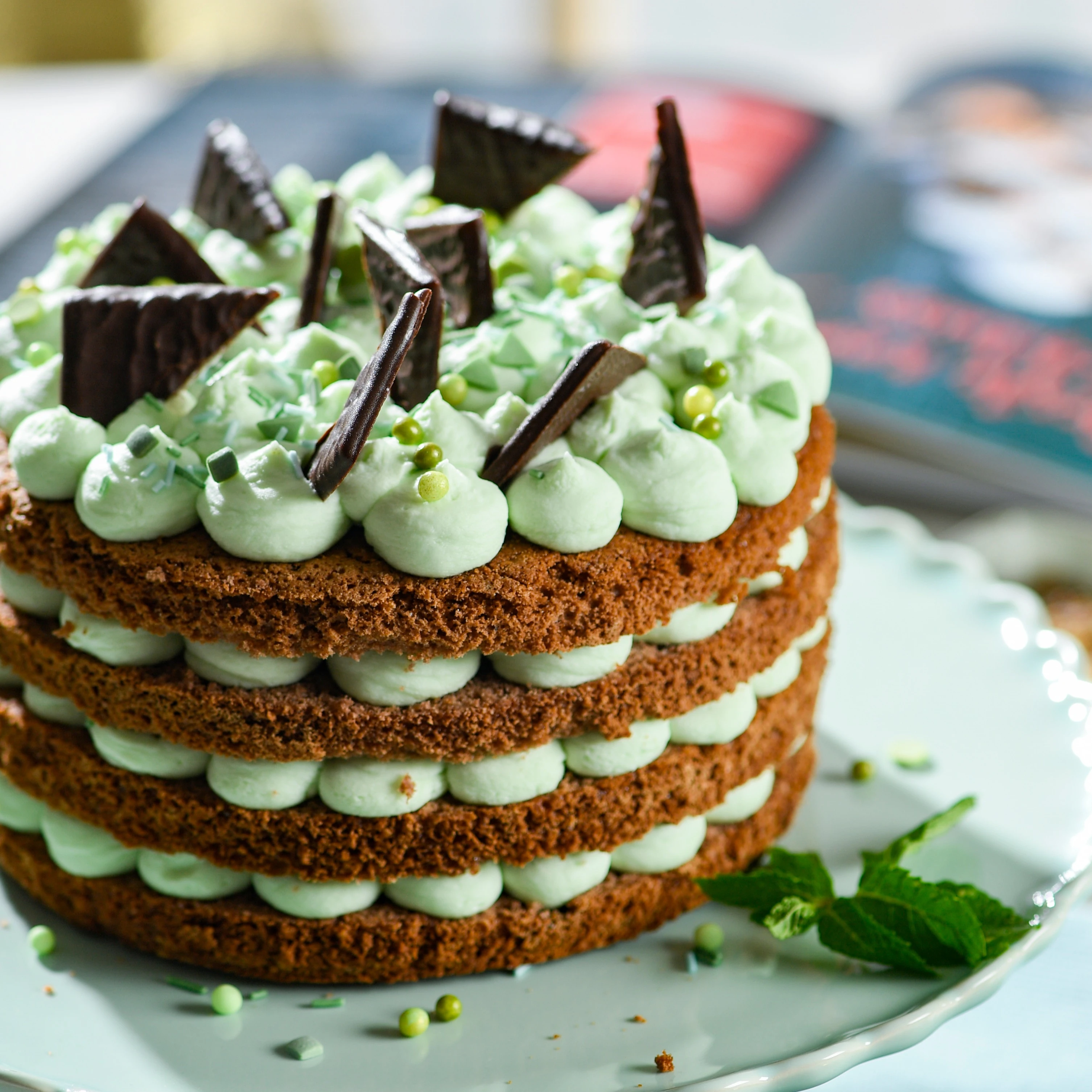 Recept: After-Eight® Taart - Bakken.nl