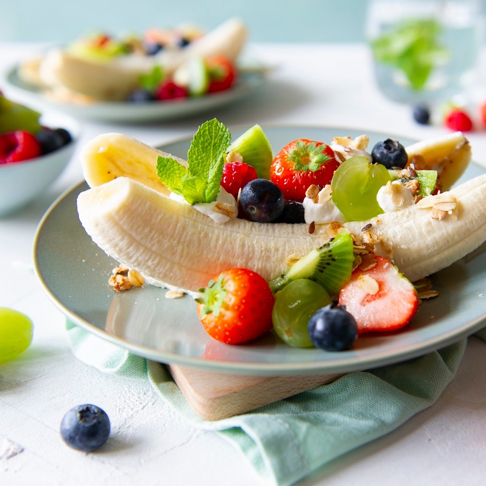 Bananensplit ontbijt | Bakken.nl Bananensplit ontbijt | Bakken.nl