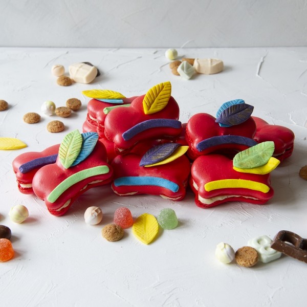 Sinterklaas macarons maken