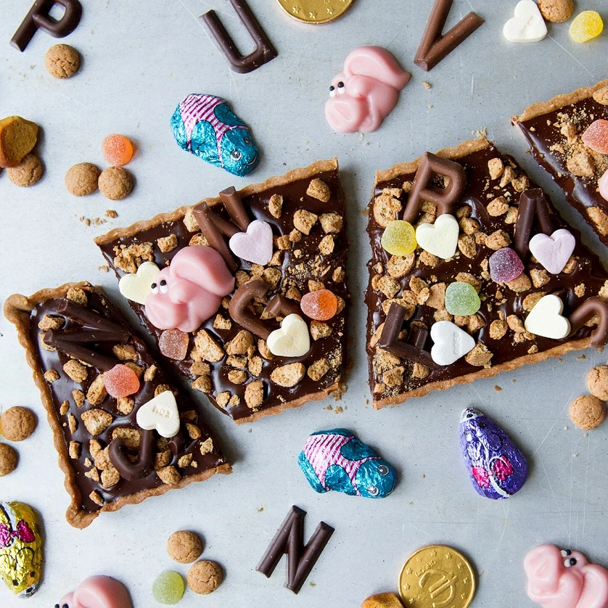 Recept: Sinterklaastaart met speculaas - Bakken.nl