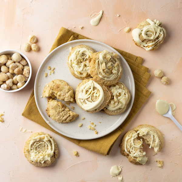 Bakken.nl - Glutenvrije chocolatechips met macadamianoten en witte chocolade - 13