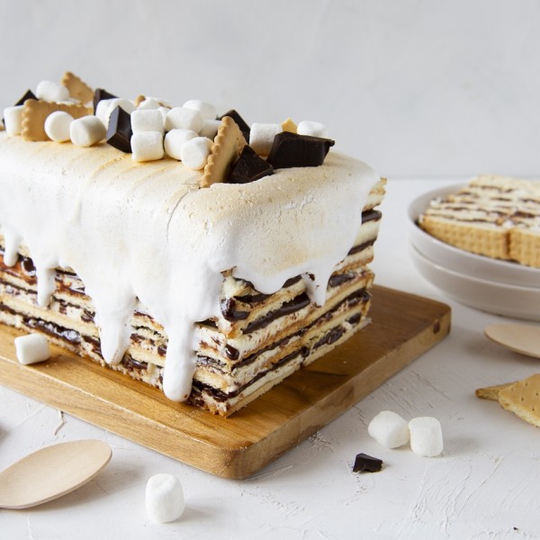 S'mores Ijscake maken