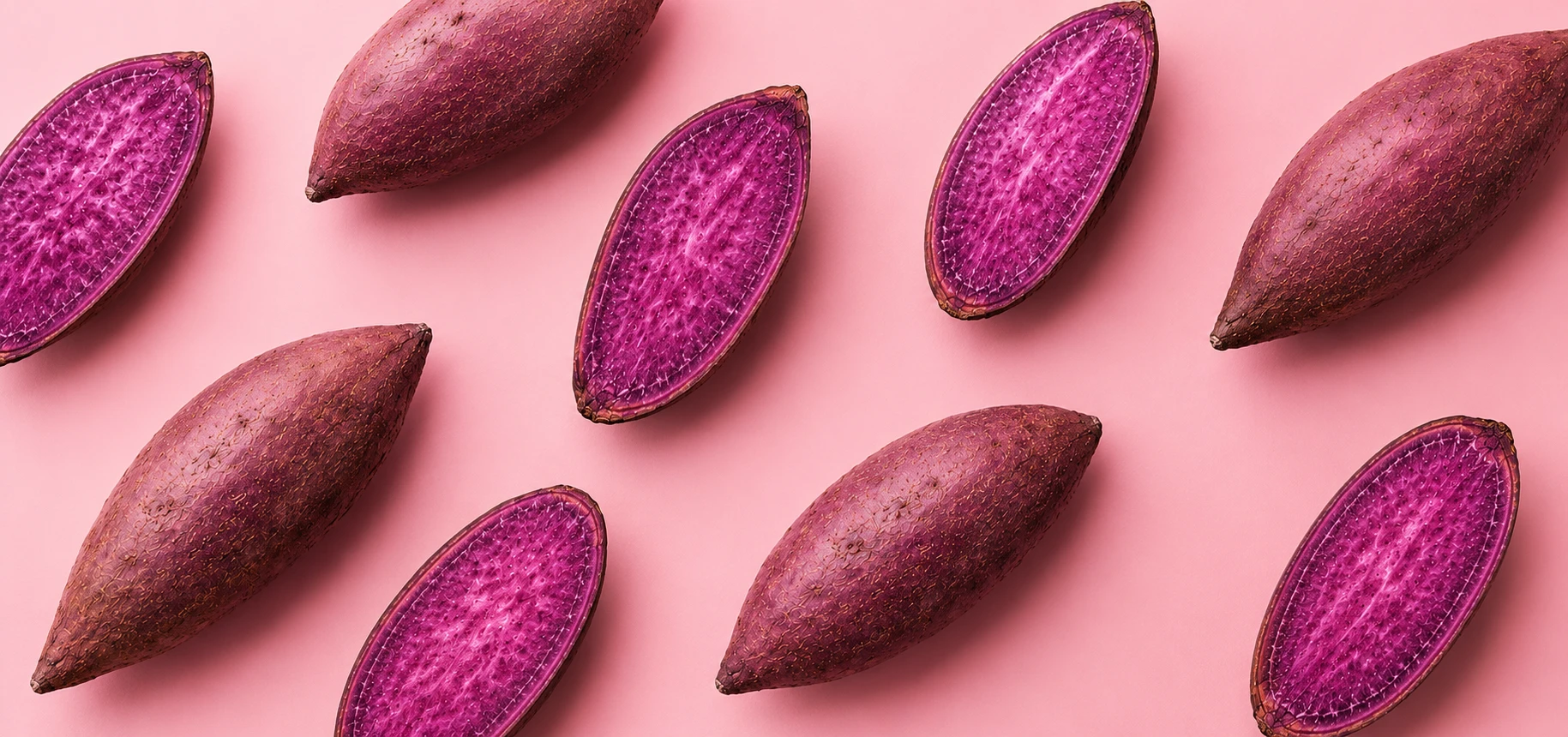 Bakken met ube, de paarse yam die je baksels laat knallen