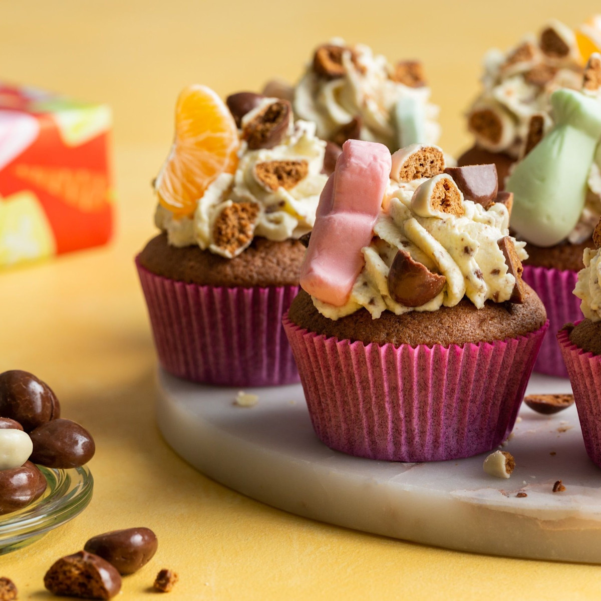 Sinterklaas speculaas cakejes Bakken.nl