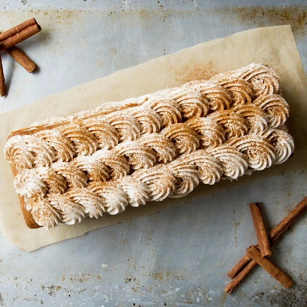 Recept: Wolkencake kaneel-appel schnitt - Bakken.nl