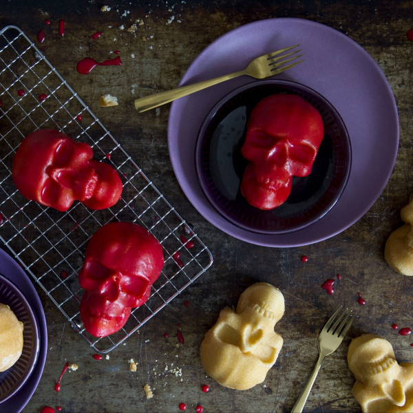 Roze halloween koeken recept