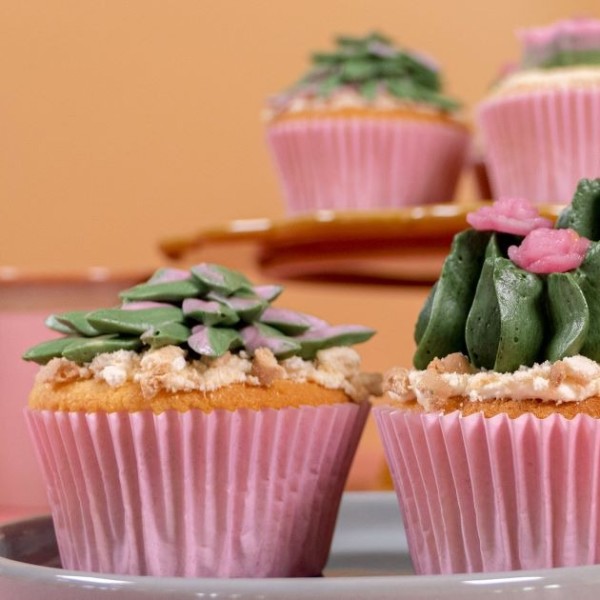 Bakkennl cactus cupcakes