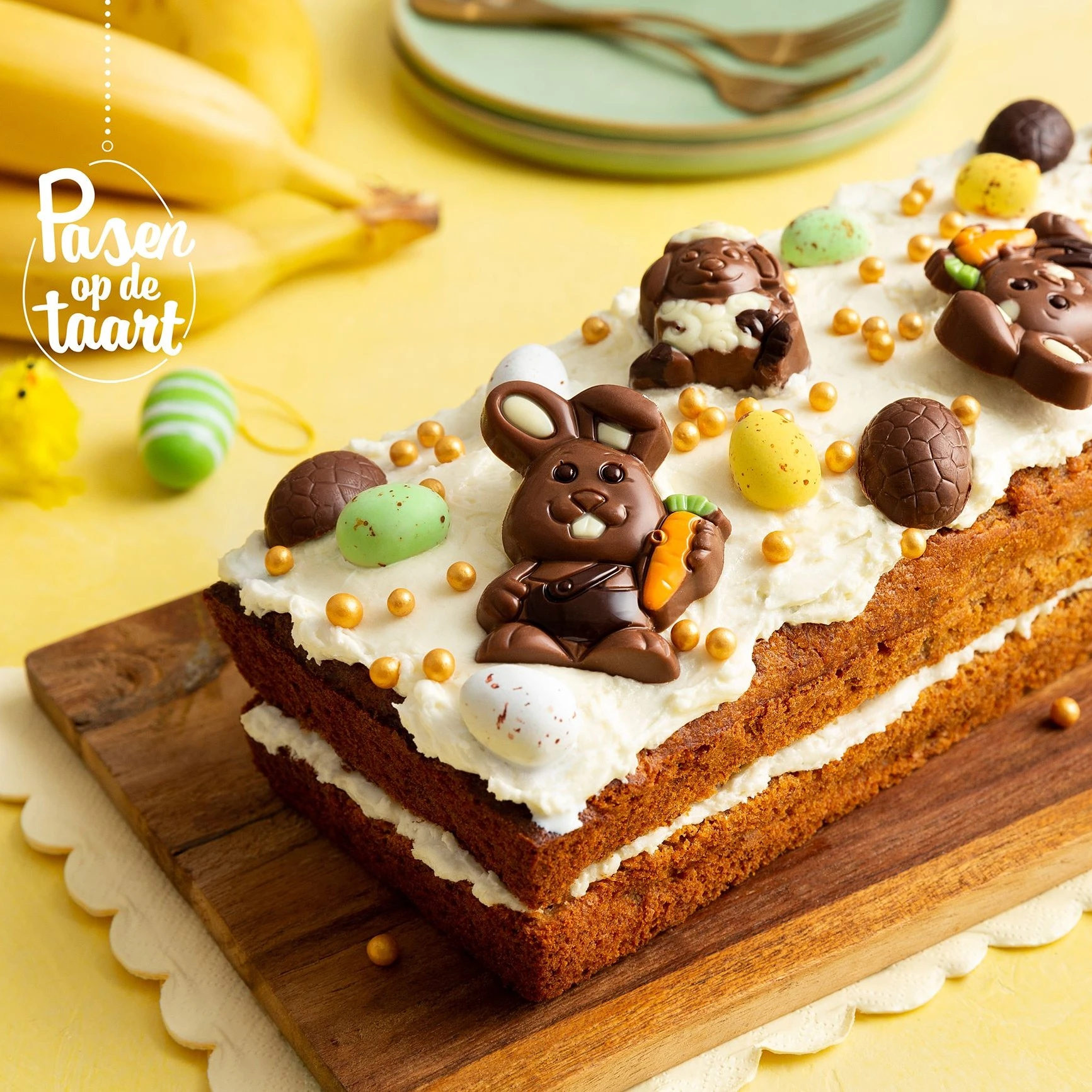 Recept: Paas bananenbrood - Bakken.nl