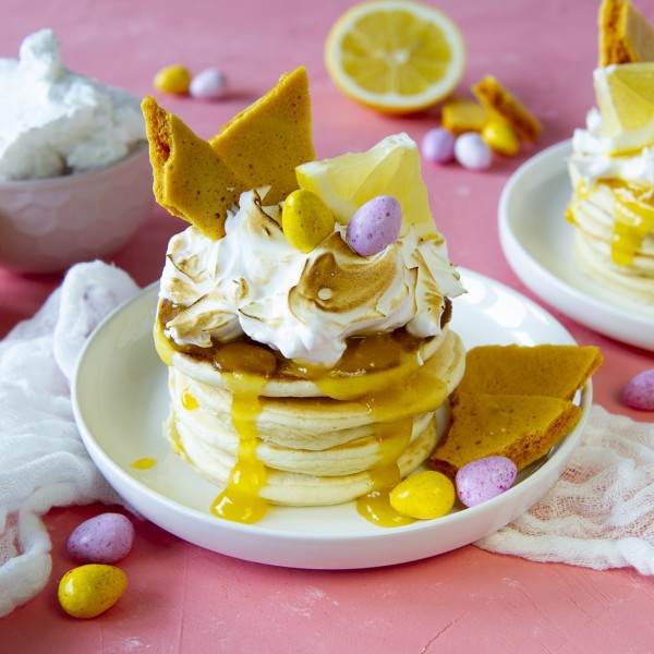 American Pancakes Lemon Meringue maken