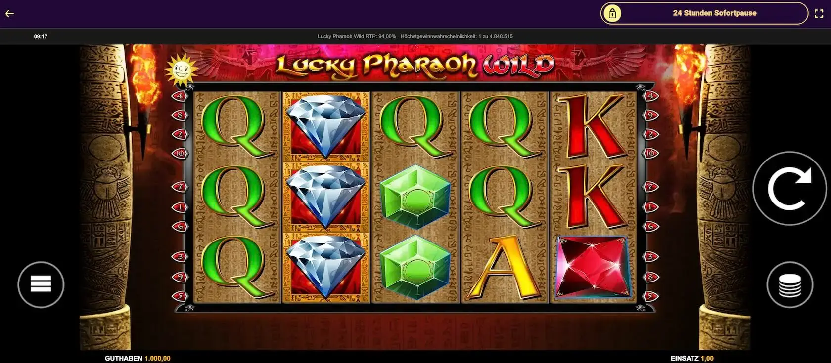 So registriert man sich beim Wild Pharao Casino in Deutschland