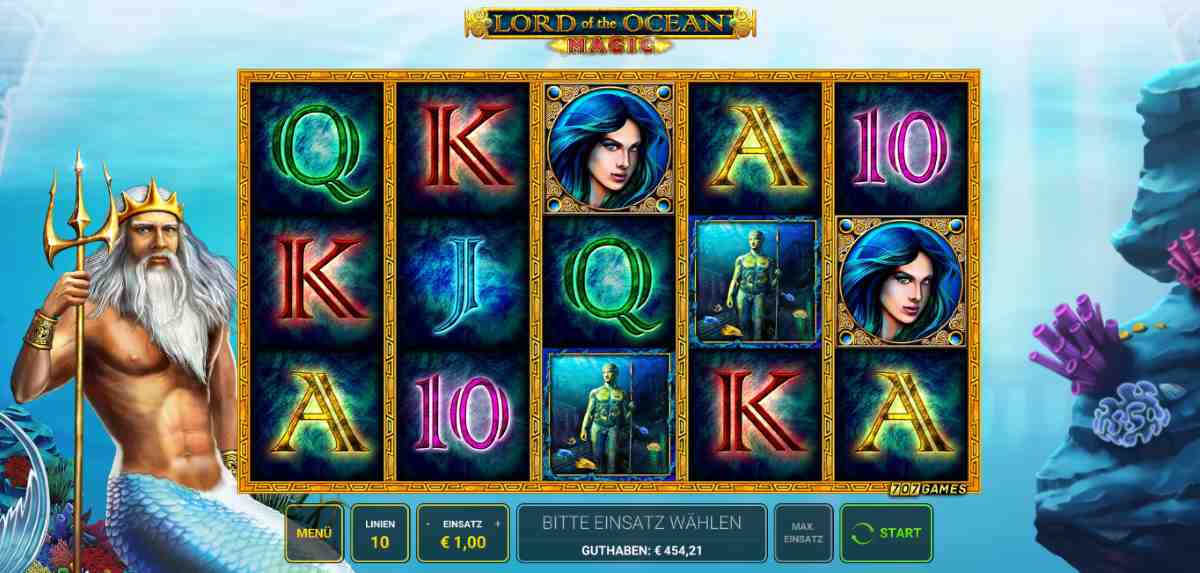 Lord of the Ocean Online Casino – Zahlungen bei Lord of the Ocean Casino im Überblick