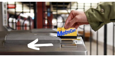 Public Transportation_Swipe metro card