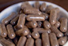 Placentas are cooked, dehydrated, ground, then placed in capsules such as these.