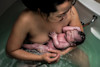 Even if there is a separation at birth, taking a bath with your baby can be incredibly healing for both of you.