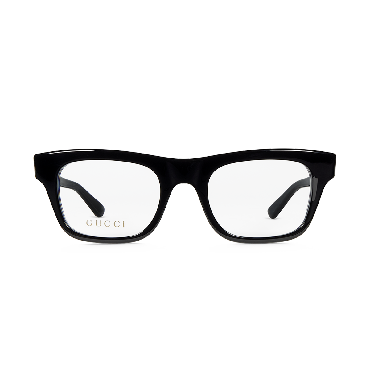 Black Gucci square optical frames