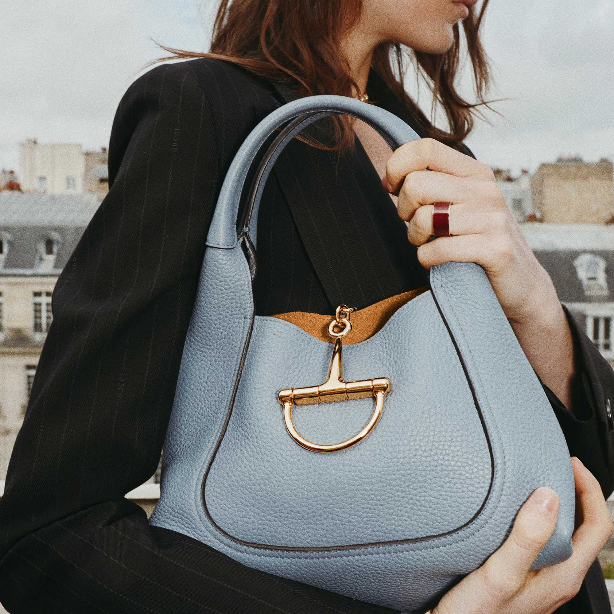 Gucci Softbit LightBlue bag