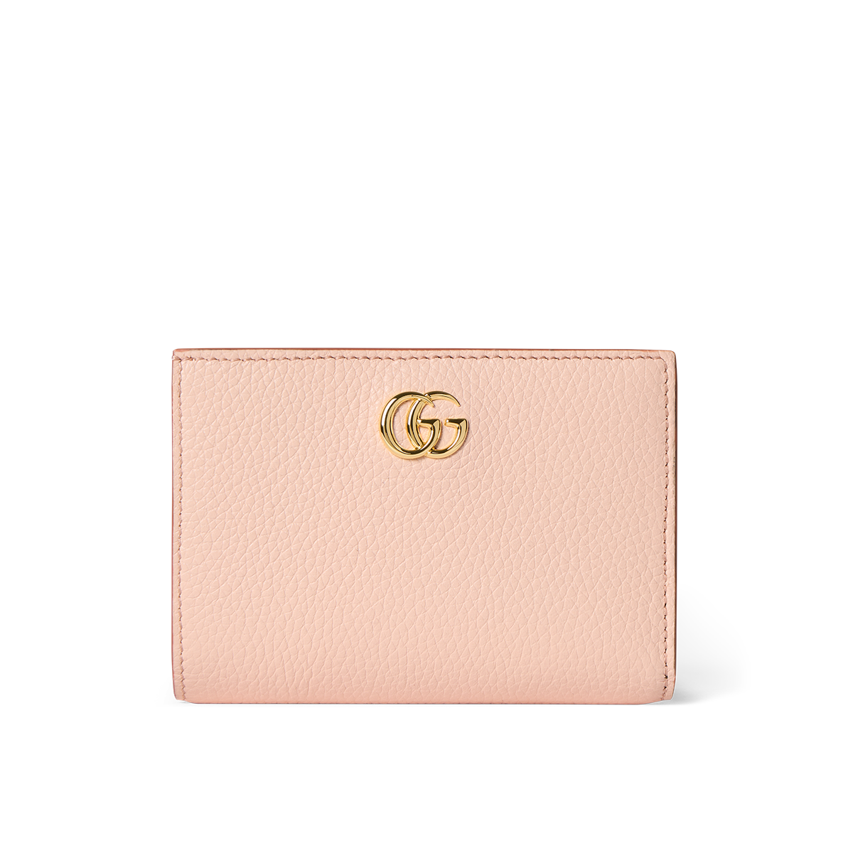 Pink Gucci GG Marmont wallet