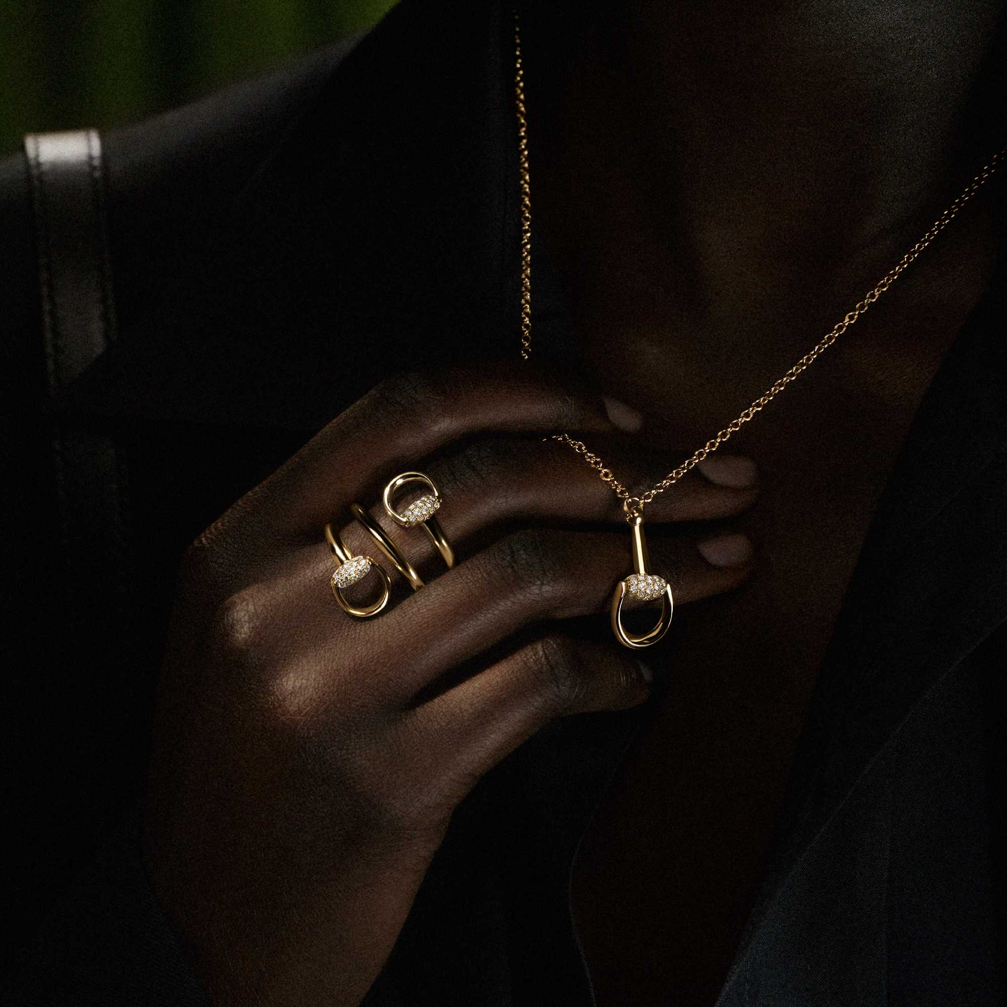 Gucci Horsebit gold ring