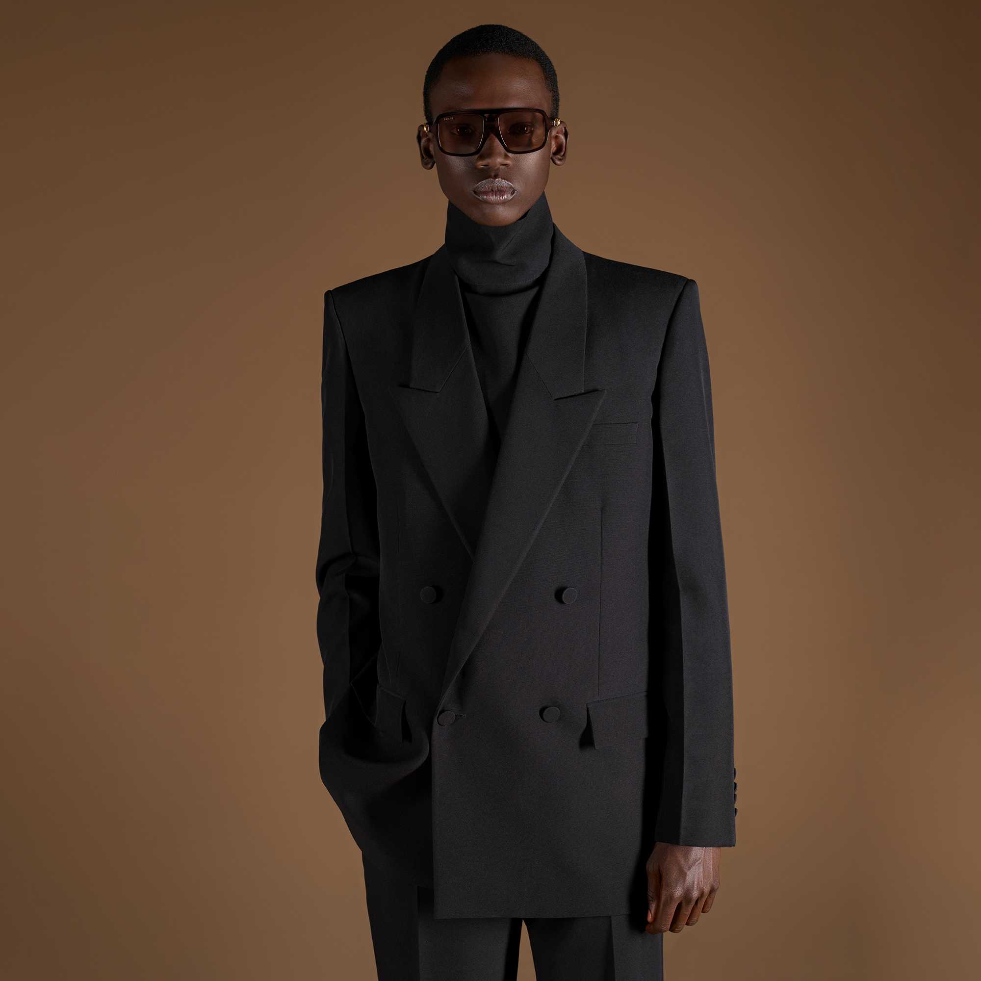 Brown Gucci sunglasses