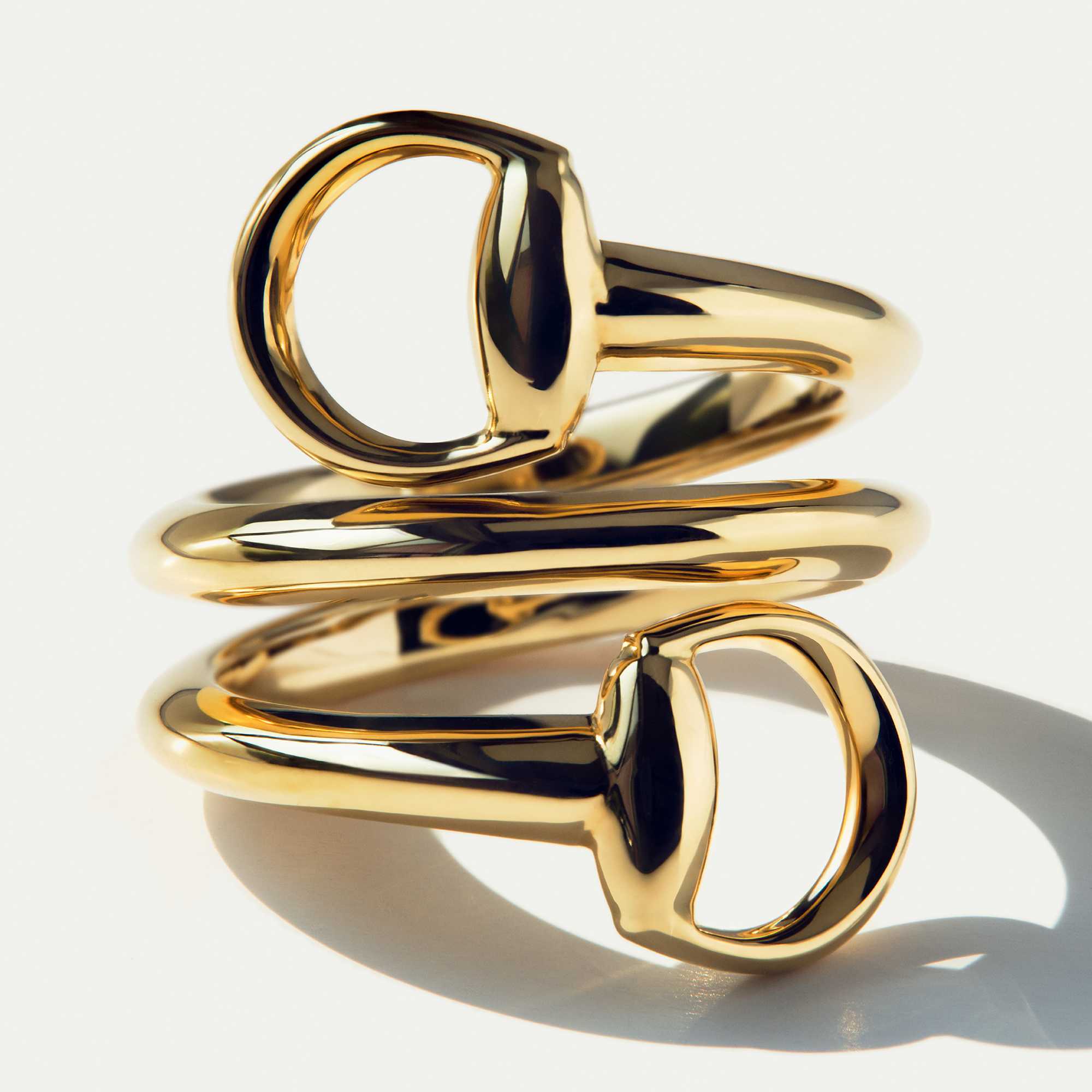 Gucci Horsebit gold ring
