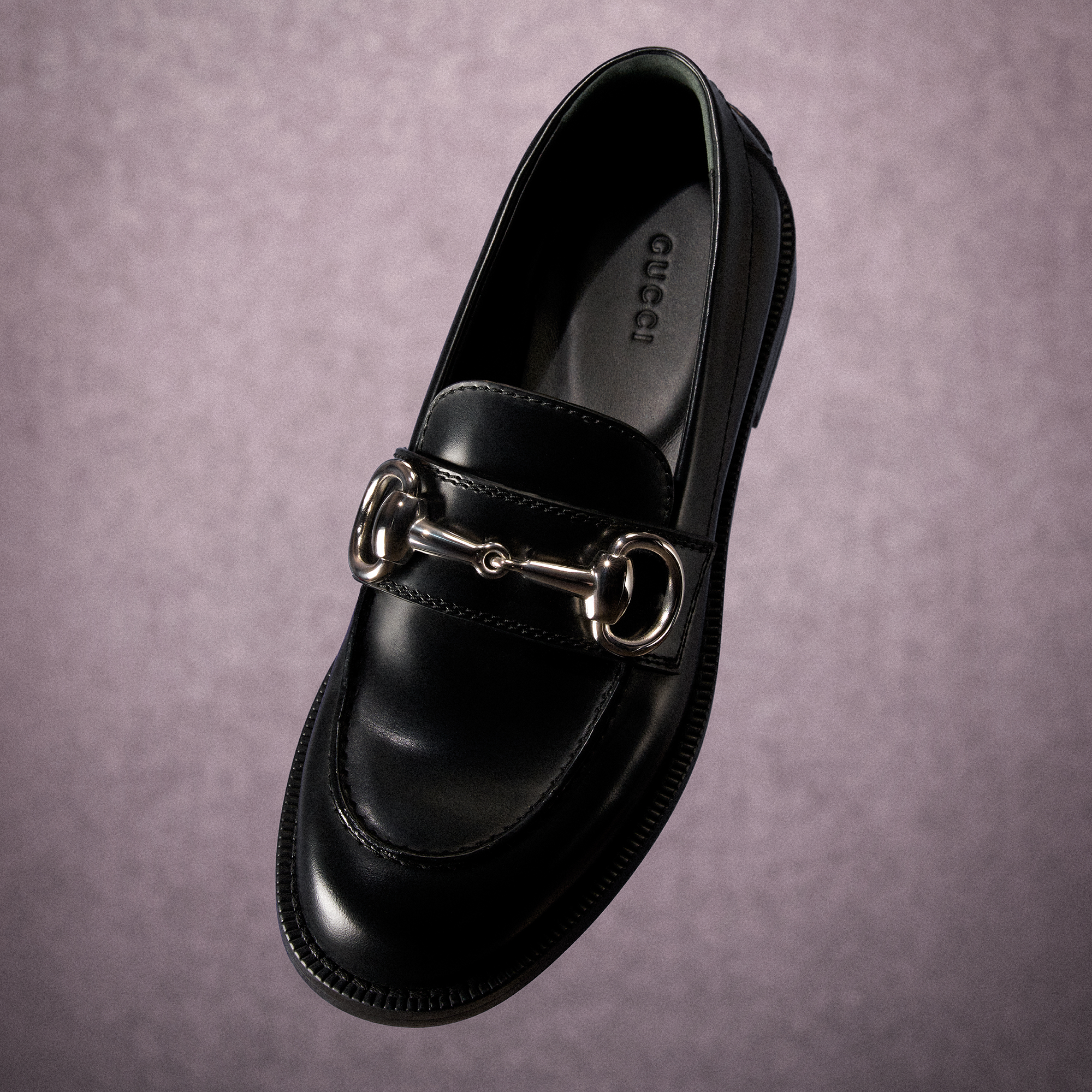 ゆ164☆ GUCCI ラバー パンプス フラットシューズ ベージュ グッチ