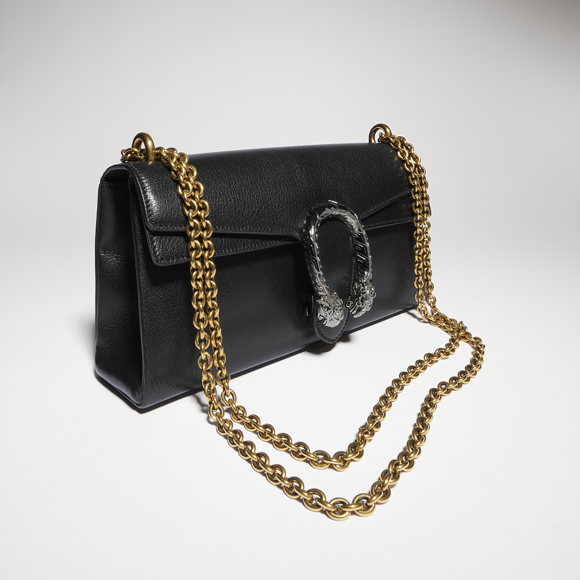 極美品】GUCCI グッチ ハンドバッグ フォーマル レザー ブラウン 