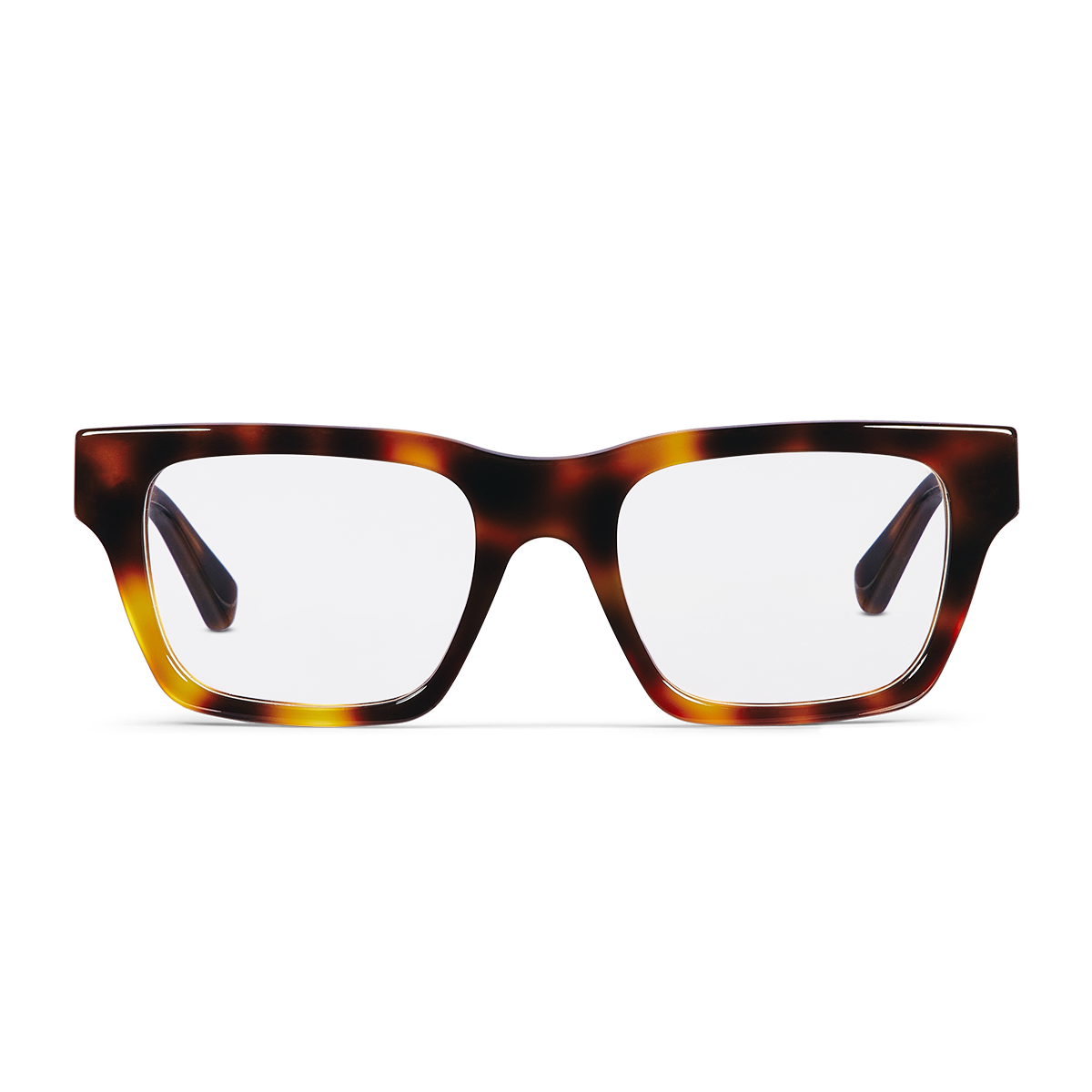 Gucci tortoiseshell rectangular optical glasses