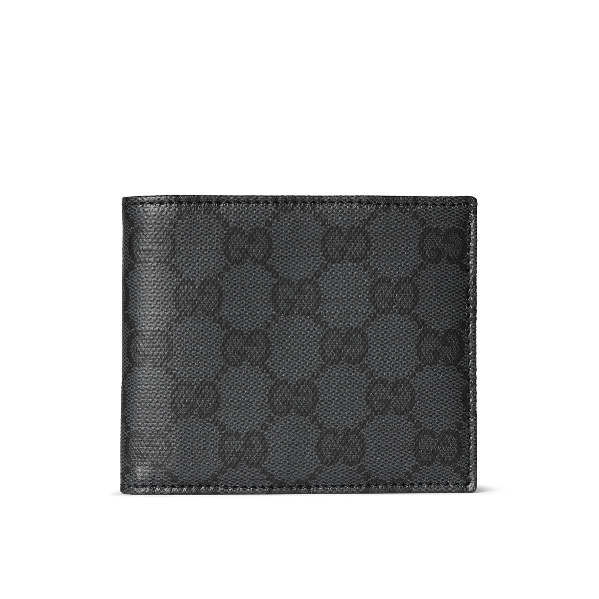 Black Gucci monogram wallet