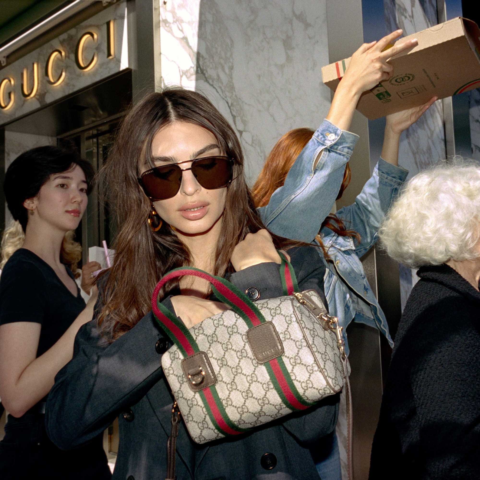 Gucci mini GG Canvas handbag