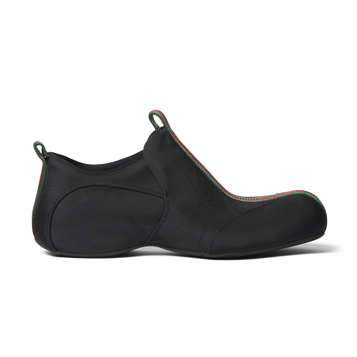 Black Gucci slip-on shoe