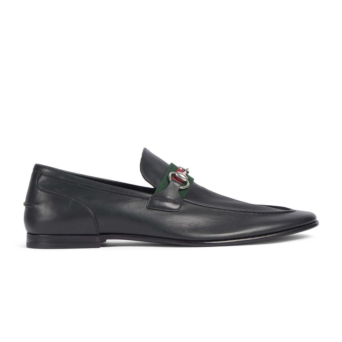 Men's loafers with Horsebit and Web stripe