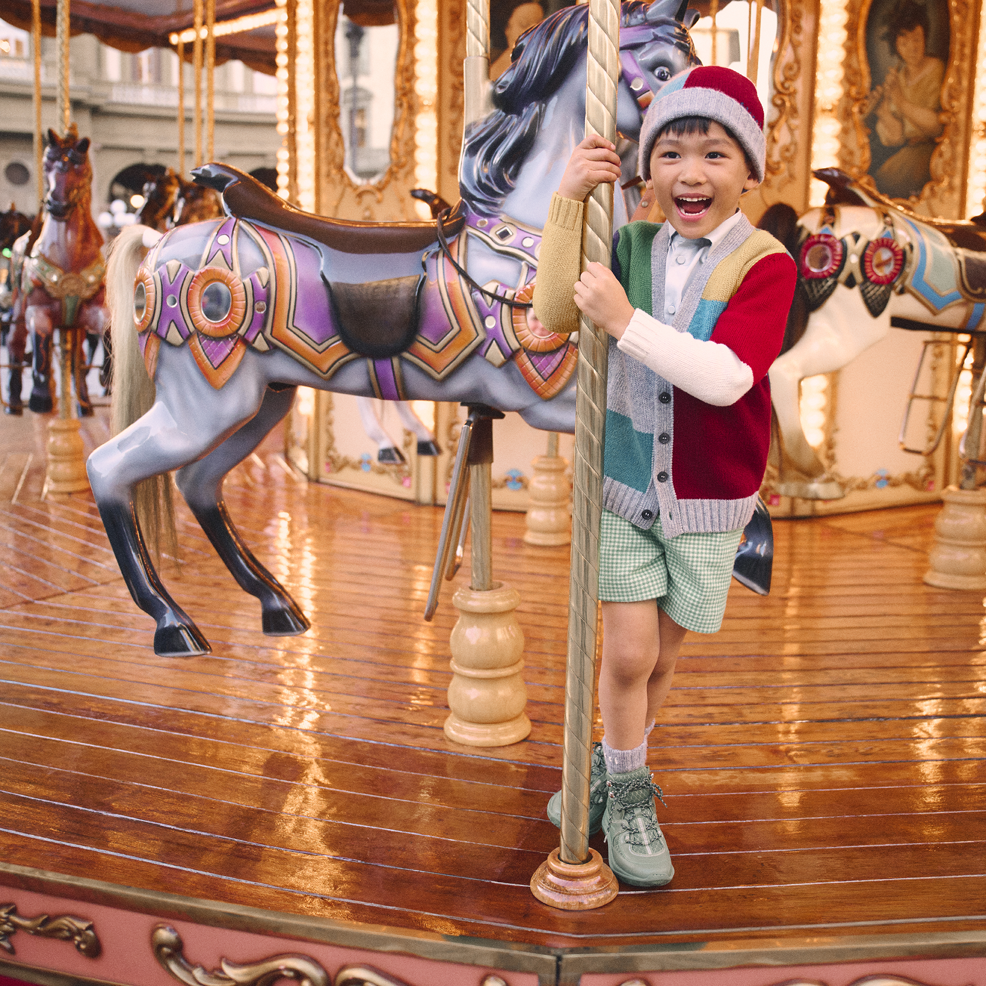 GUCCI キッズ デニムシャツ 24M GUCCI キッズ デニムシャツ 24M キッズ