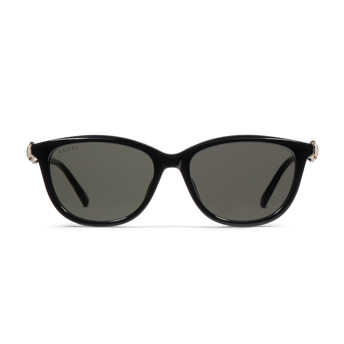 Black Gucci cat-eye sunglasses