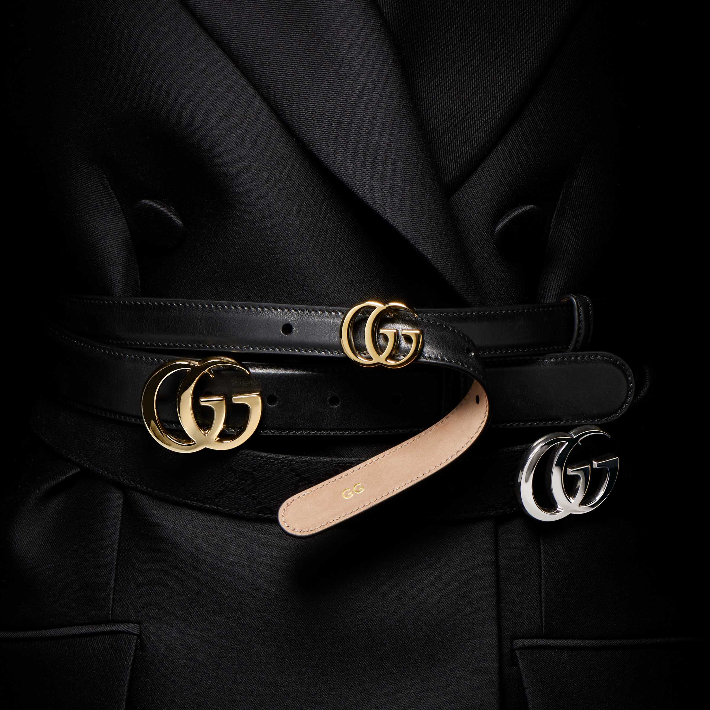 Gucci black belt