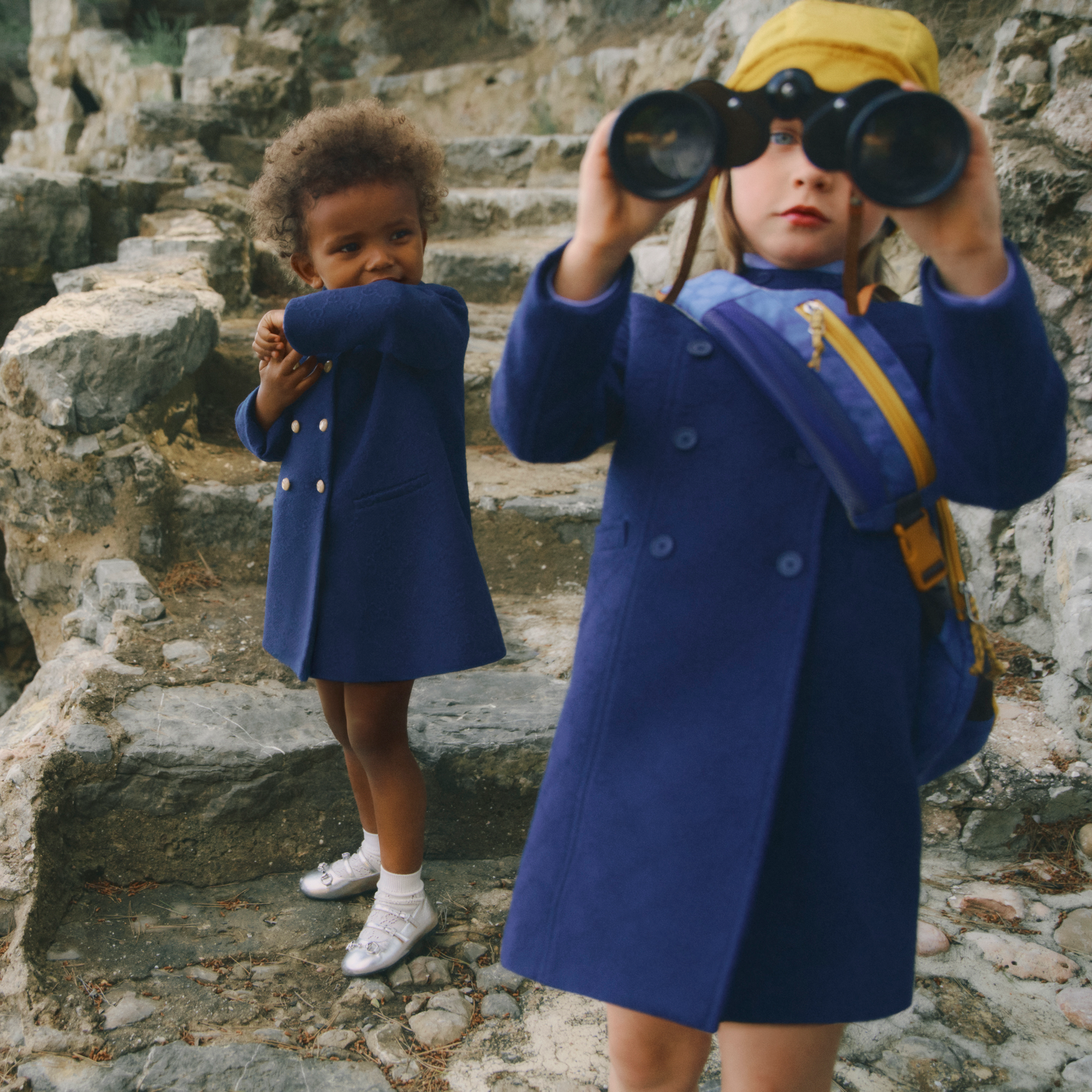 グッチ キッズ GUCCI グッチ チルドレン ジャケットとパンツ ベロア