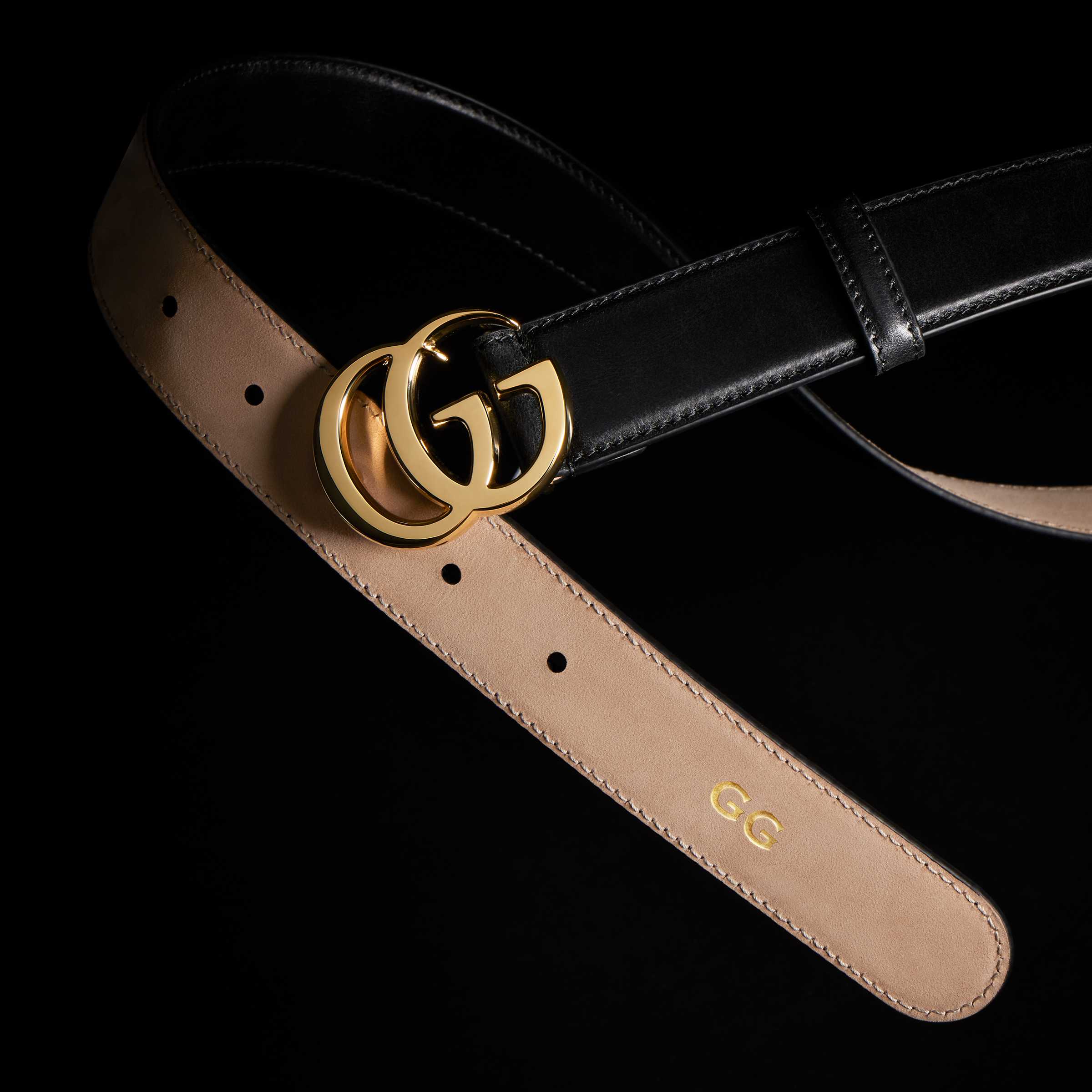 Gucci black belt