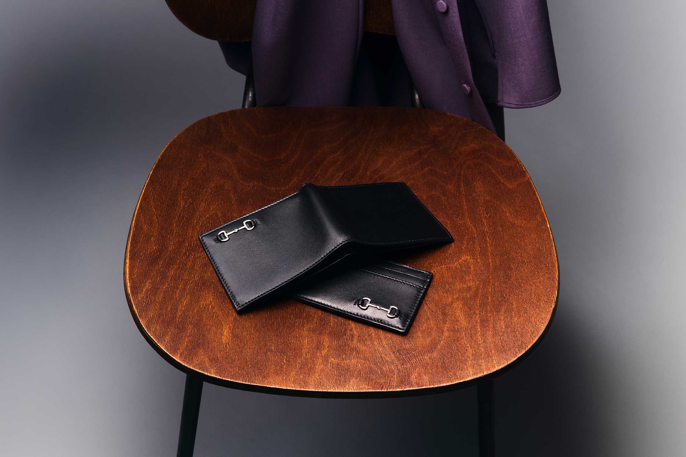 Gucci monogram bag and wallet
