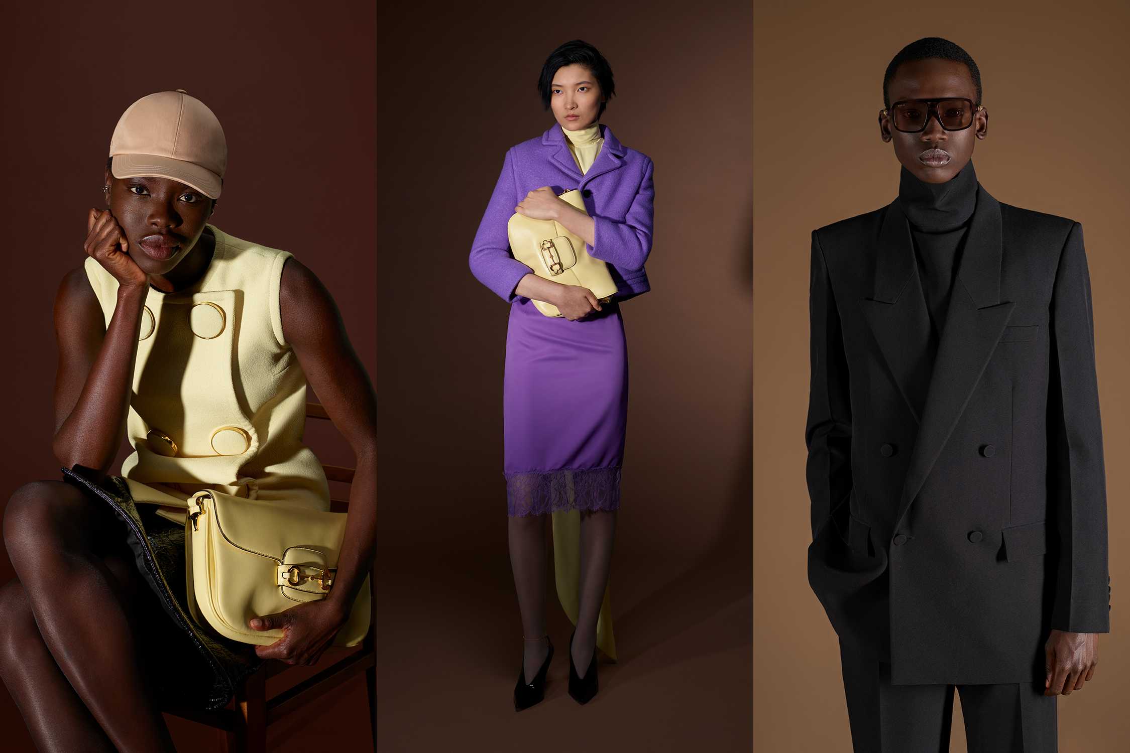 Gucci fashion in vibrant colors