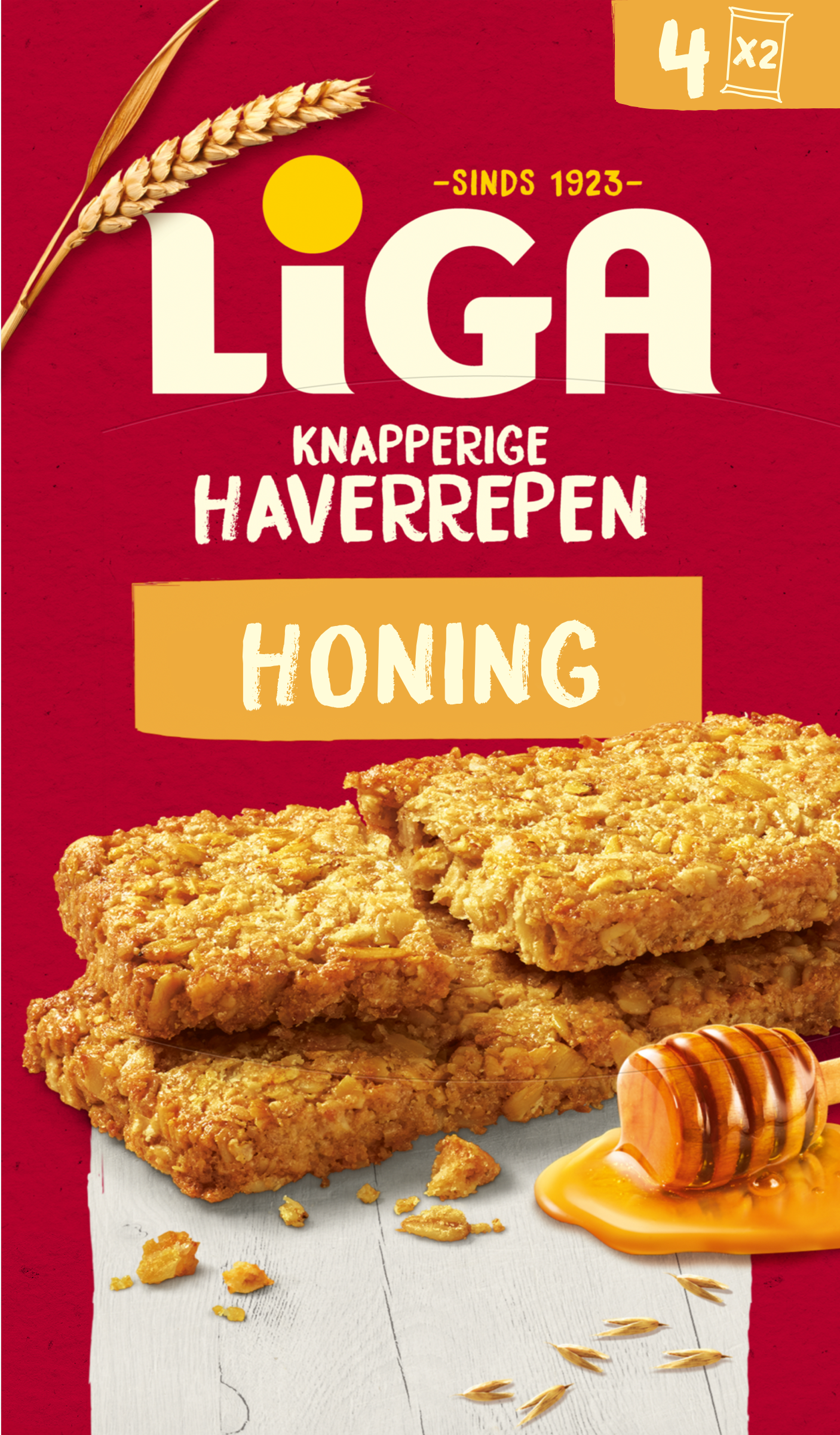 LiGA Knapperige Haverrepen Honing