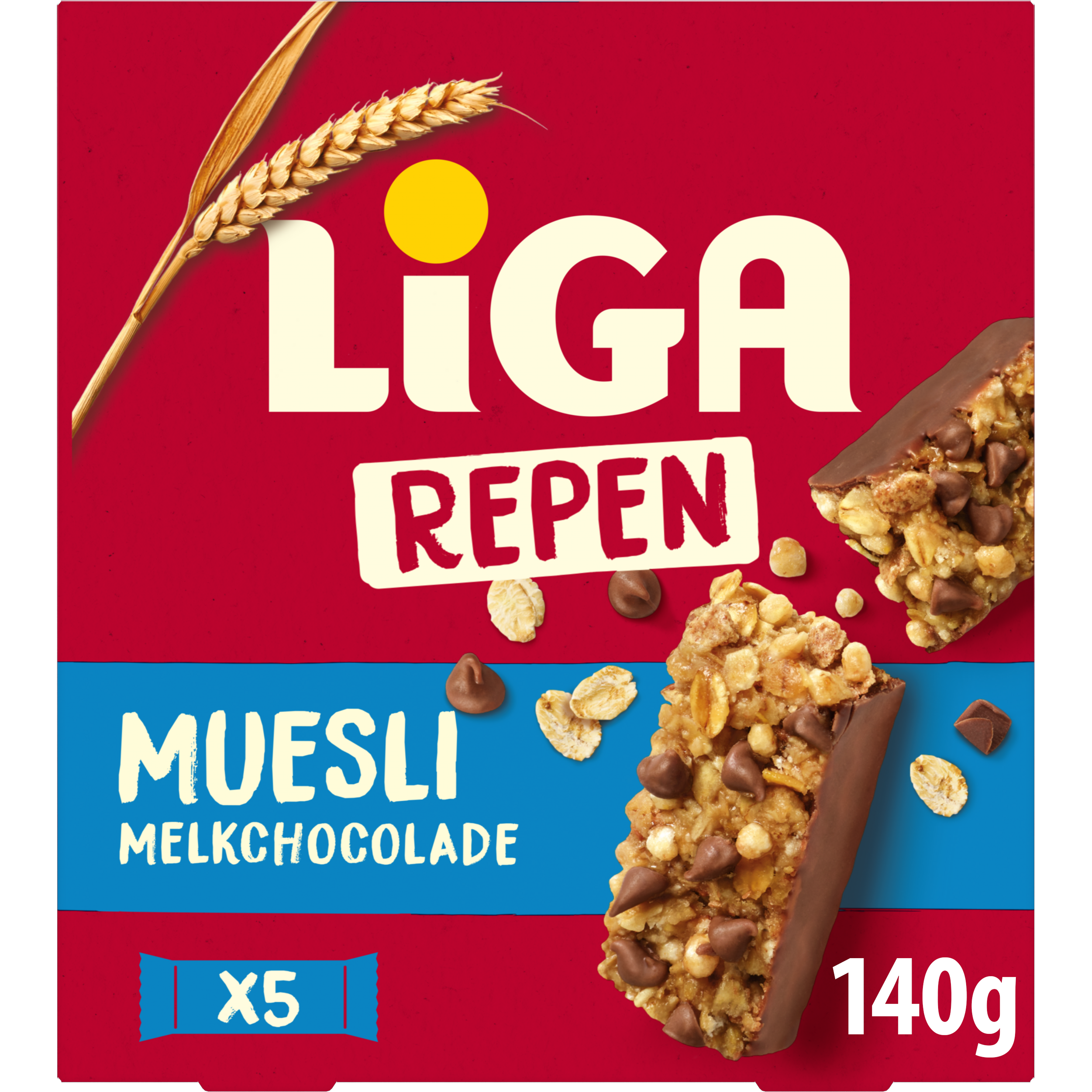 LIGA Mueslireep melkchocolade