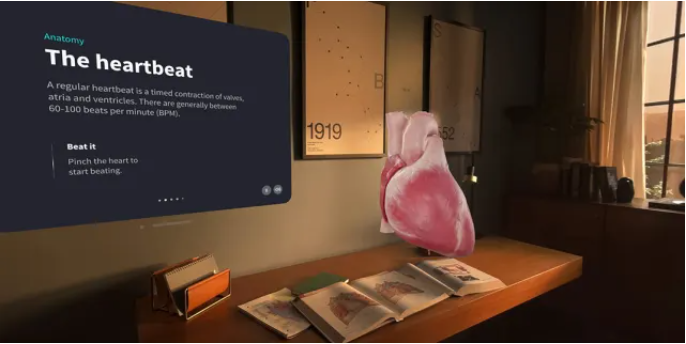 Exploring the heart in mixed reality with Complete HeartX