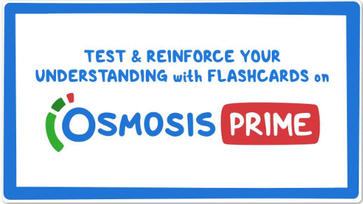 Test and Reinforce Your Understanding with Flashcards on Osmosis.org!