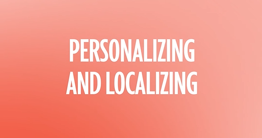 Personalizing and Localizing Healthcare