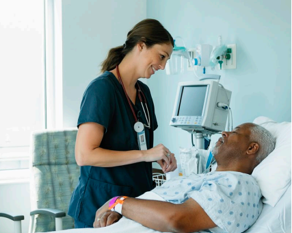 Advanced - doctor with patient