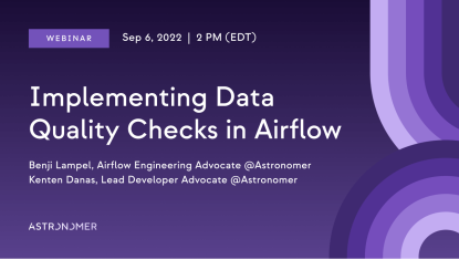 Implementing Data Quality Checks in Airflow