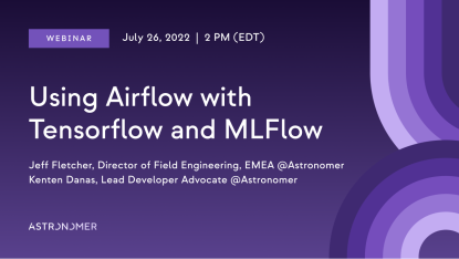 Using Apache Airflow with Tensorflow and MLFlow