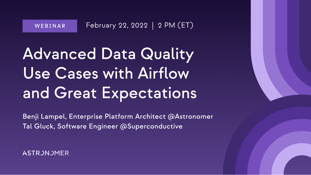 Data Quality Use Cases with Airflow and Great Expectations