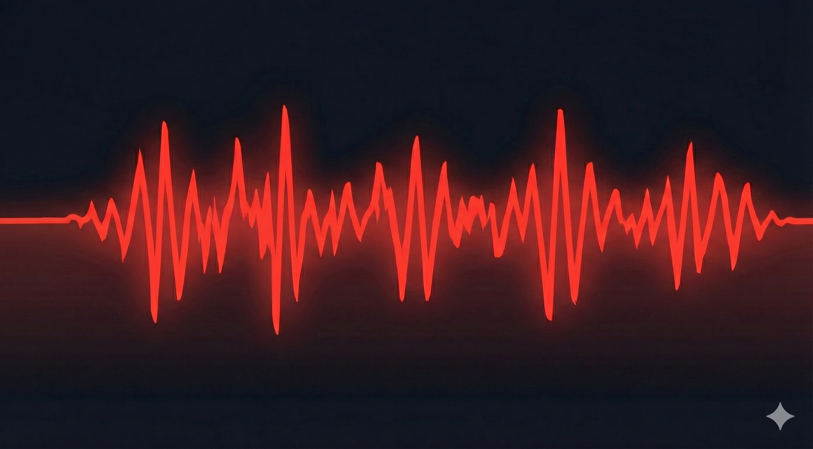 Chaotic waveform representing calls without Powervox